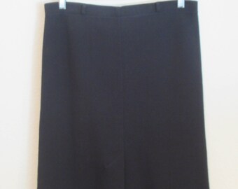 Classic Black Pencil Skirt