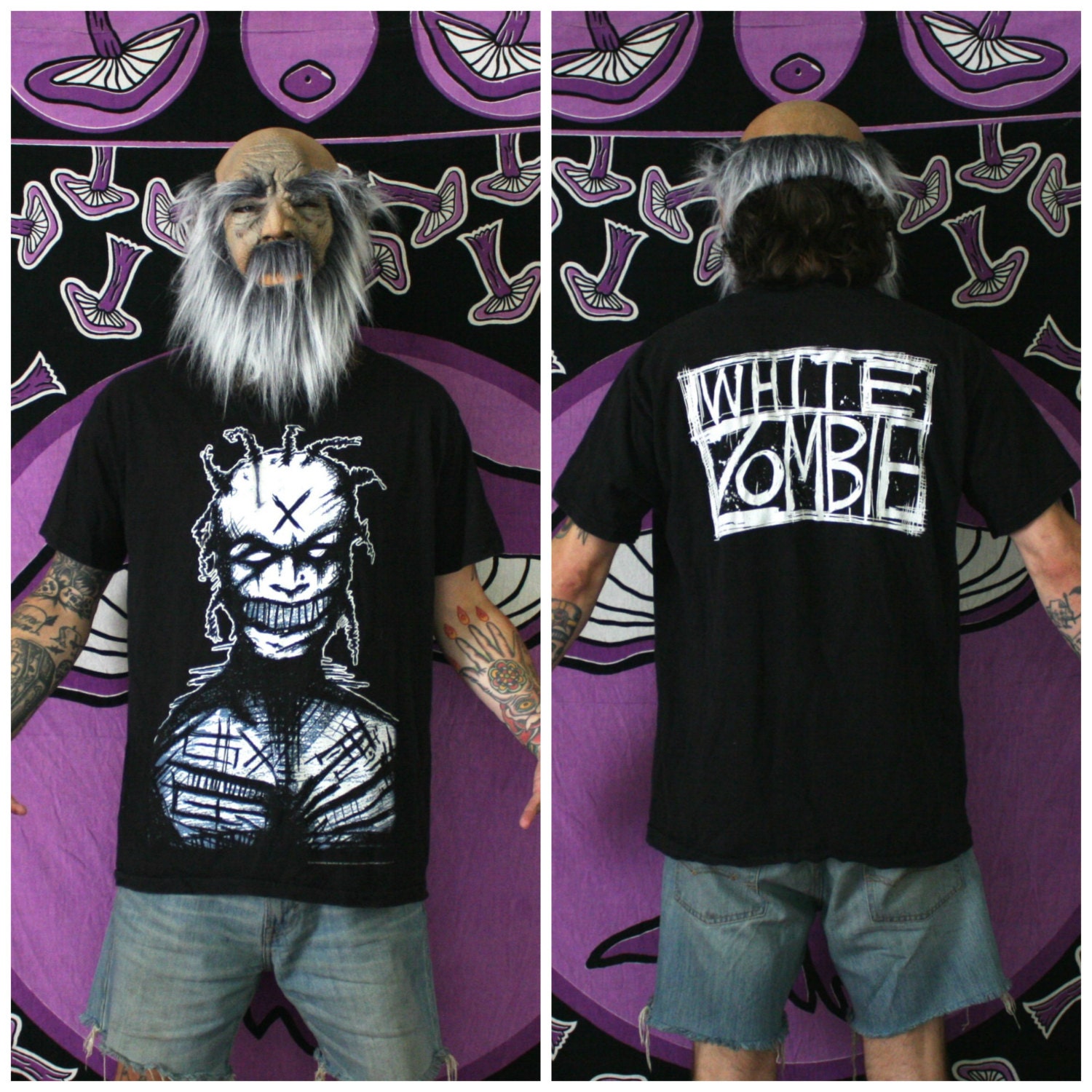 white zombie t shirts official