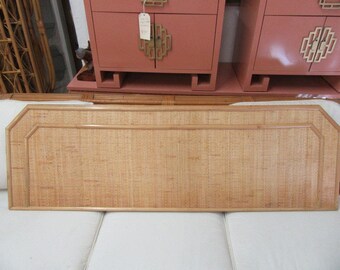 Floating Rattan & Sea Grass Headboard