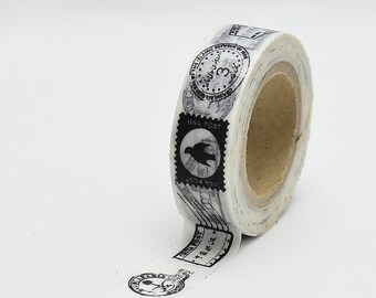 Vintage Postage Stamps air mail Washi Tape - LMT 386 - Love My Tapes