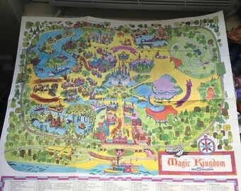 Vintage Guide to the Magic Kingdom poster