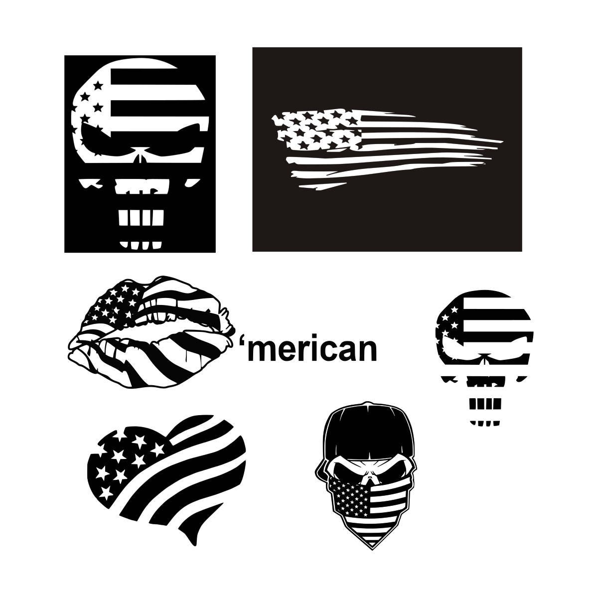 Free Free American Skull Svg 338 SVG PNG EPS DXF File