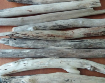 Large driftwood pieces set 10 bundle straight branches apr 10" to 12" wall hanging mobiles driftwood lot bulk driftwood art supply macrame