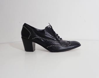 Witchy GEORGINA GOODMAN Studded OXFORDS, 39, 8 to 8.5