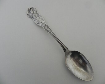 Antique Spoon Commemorative Souvenir 1915 New York State Silver Plate by Wm. Rogers & Son