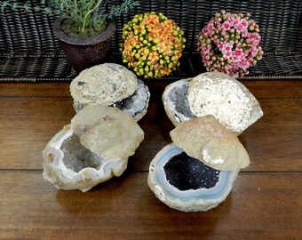 Natural Geode Box - Perfect Druzy Box - Geodes Minerals Engagement Sold By Weight (RK302)