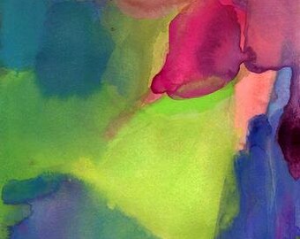 Art Print, Abstract Painting, Large, In My Heart