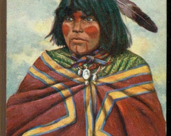 Raphael Tuck Walapai Indian Squaw Oilette Undivided Back Postmarked 1907