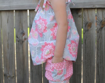 Bubble Shorts - PDF Sewing Pattern Instant Download - Sizes 12 months - 6