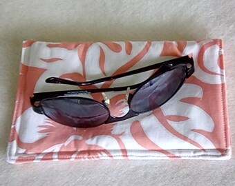 Fabric Eyeglass Case, Padded Eyeglass Case, Fabric Case for Sunglasses, Padded Case for Sunglasses, Gift for Her, Free Shipping!