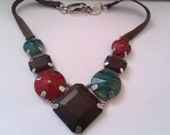 silver coloured Jaeger necklace