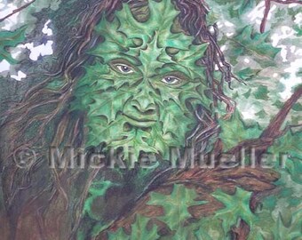 Greenman Limited Edition Print