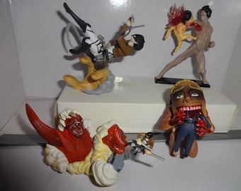 Mister A Gift Rare Anime Attack On Titan set of 4 plastic Cake Toppers