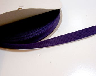 Purple Ribbon,Purple Grosgrain Ribbon 1/2 inch wide x 10 yards, Rayon Cotton Blend