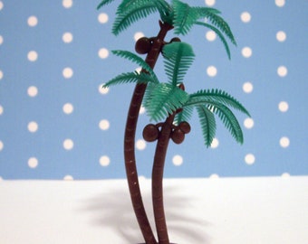 6 Palm Cupcake Toppers