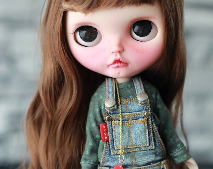 Jeet: Custom OOAK (fake) Blythe doll by Soesiedolls