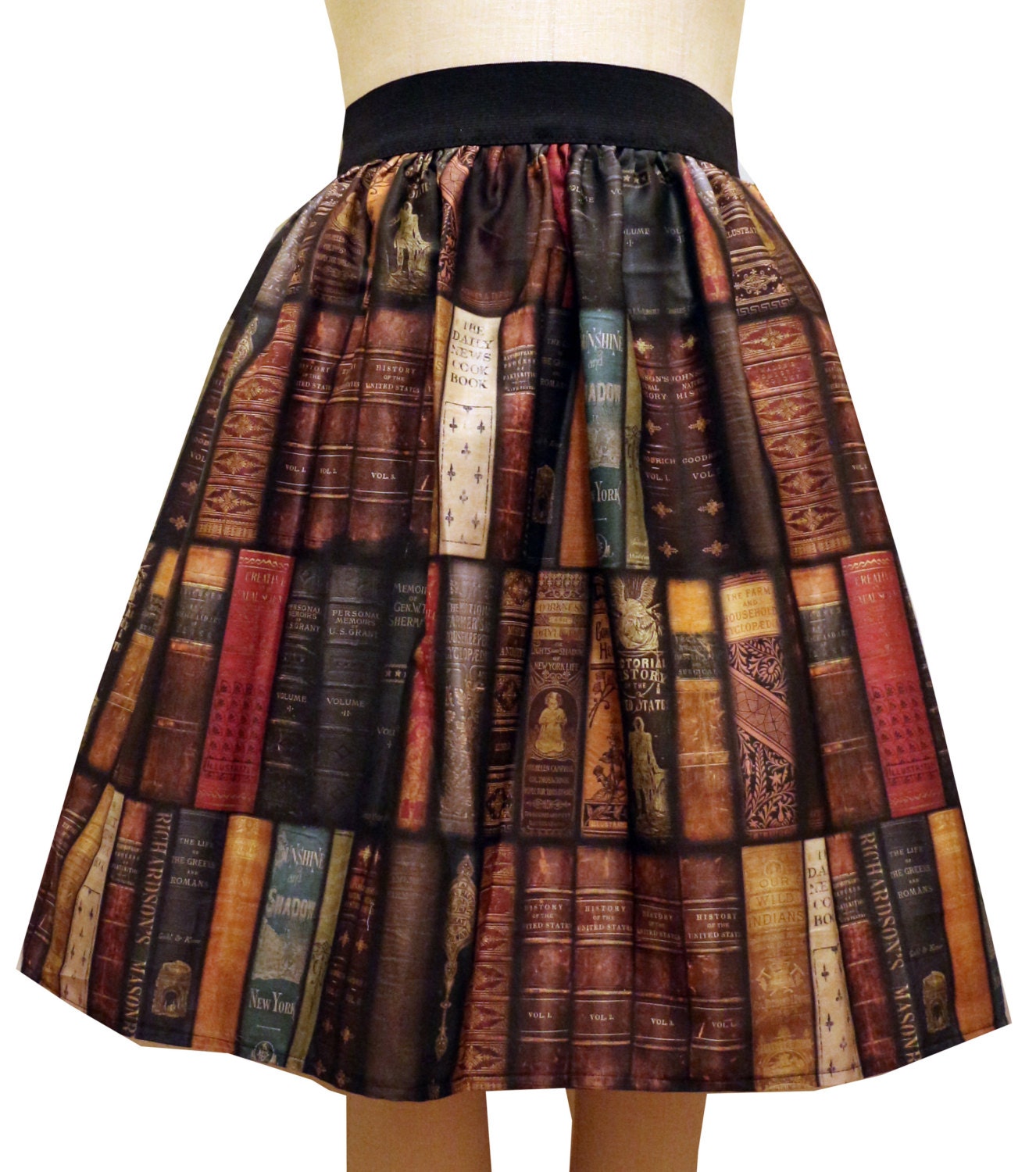 British Bookshelf tuck skirt - www.cswatertech.com
