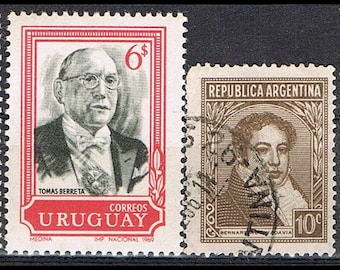 55 Briefmarken aus aller Welt - Präsidenten - Köpfe der Regierung - Prime Minister