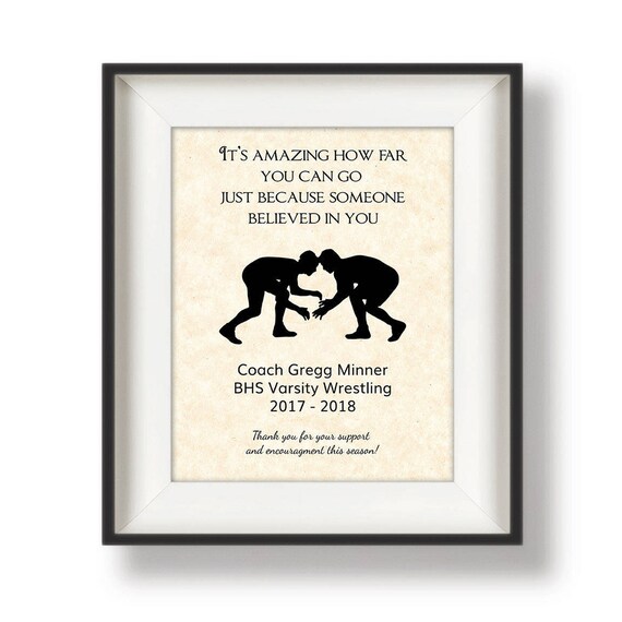 Gifts for Wrestling Coaches Wrestling Coach Gift Ideas
