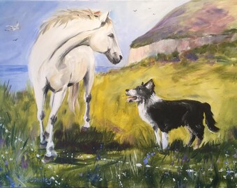 Original acrylic painting on canvas