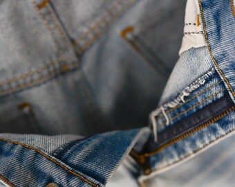 1970's Vintage Levi's Orange Tab Bell-Bottom Jeans