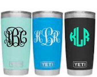 Monogram YETI Tumbler