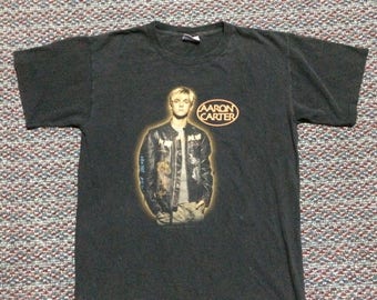 Rare!!!..vintage Aaron Carter tshirt 90s..size medium