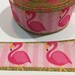 2 Yards of Ribbon -Pink Flamingo 1 1/2 inch Wide