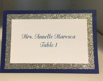 Glitter Place Cards