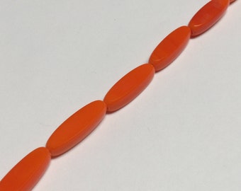 Vintage German Glass Beads Artisan Made - 10 Pieces - #248