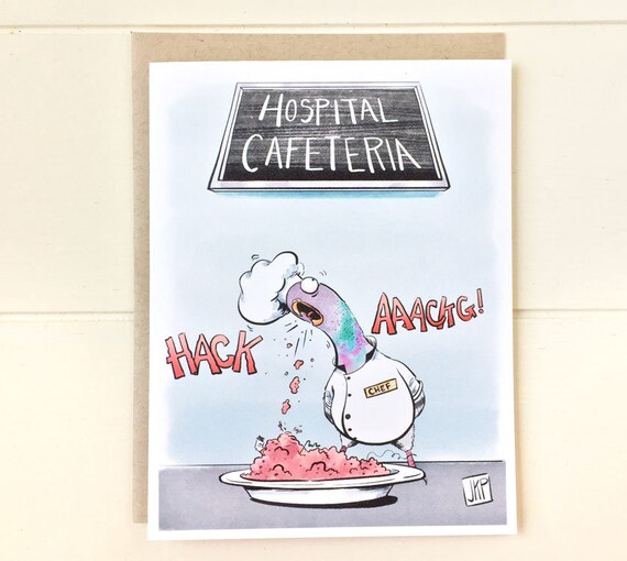 Funny Get Well Soon Card Sarcastic Get Well Card Funny