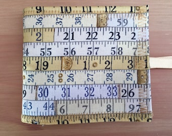 Tape Measure Theme Needle Book Case