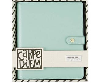 Carpe Diem A5 Planner - Robin's Egg ,Binder Only