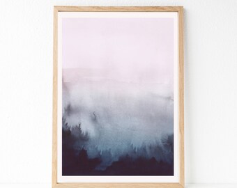 OVERSIZED Print, Large Watercolor PRINTABLE Art, Large Wall Art, 30x40 Print, 30x40 Printable Art, 24x36 Abstract Printable Art, Abstract
