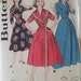 1950' Butterick 8369 Vintage Pattern Women's Robe and Brunch Coat Size 12