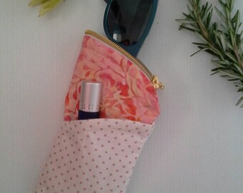 Padded sunglass case/spectacle case/essential oil case