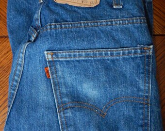 Levi 517 mens boot cut jeans, late 70's