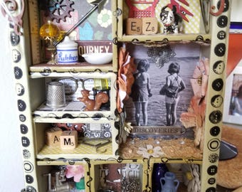 Found Items Shadow Box