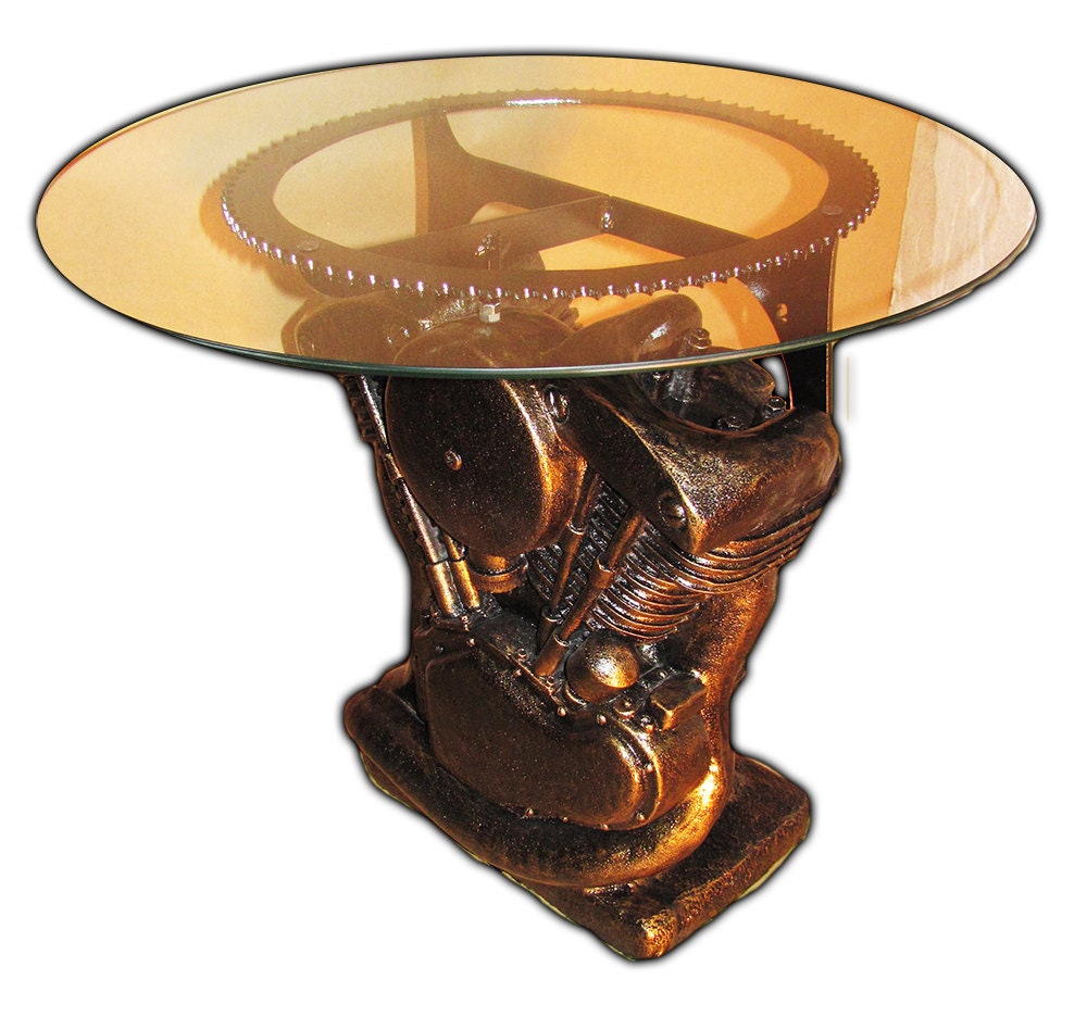 Shovelhead End Table Furniture Home Decor Motorcycle Engine Shovelhead End Table Furniture Home Decor Motorcycle Engine