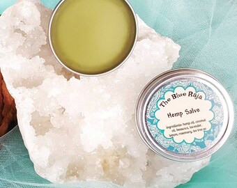 Hemp Salve, All Natural Hemp Oil, Herbal Pain Relief Salve