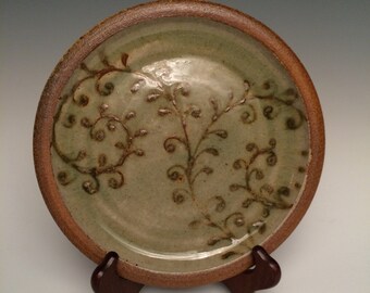 Wood Fired Ceramic Plate