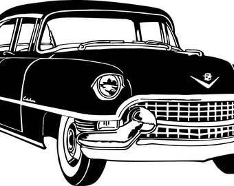 Classic car svg | Etsy