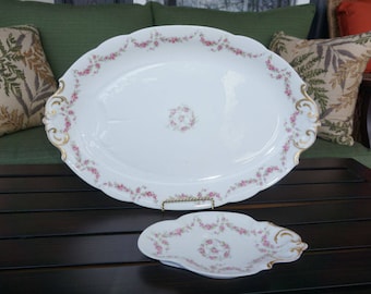 D and Co. France L. Bernardaud & Co. Limoges Meat Platter and Serving Dish