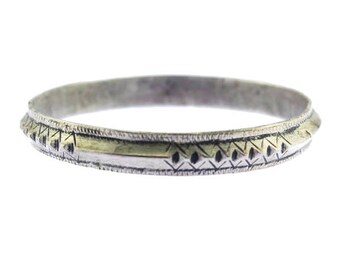Silver Bangle Bracelet, Thin Silver Bracelet