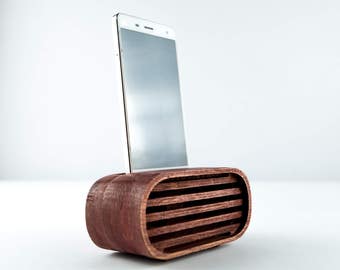 Phone Speaker iPhone Speaker Phone Amplifier Charging Station Phone Holder Docking Station Phone Stand iPhone Stand Passive Speaker