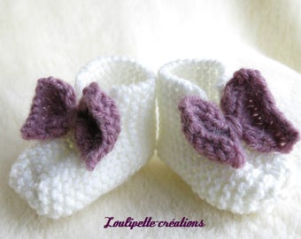 Shoes 0/3 month baby booties