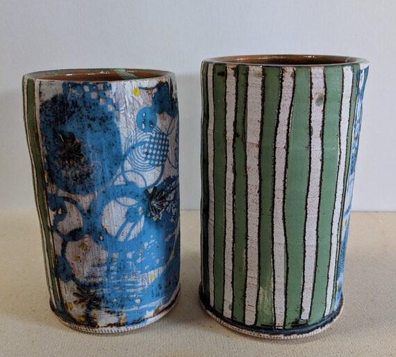 Handmade Ceramic Cup Pair