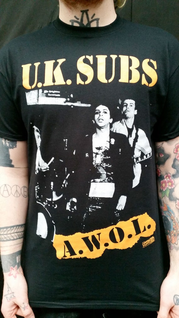 T Shirt Uk Subs - Uk Subs Awol T Shirt Official t shirt uk subs uk subs awol t shirt official