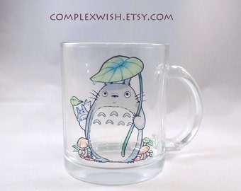 My Neighbor Totoro clear 11oz mug