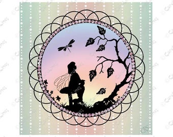 Fairy Silhouette 2